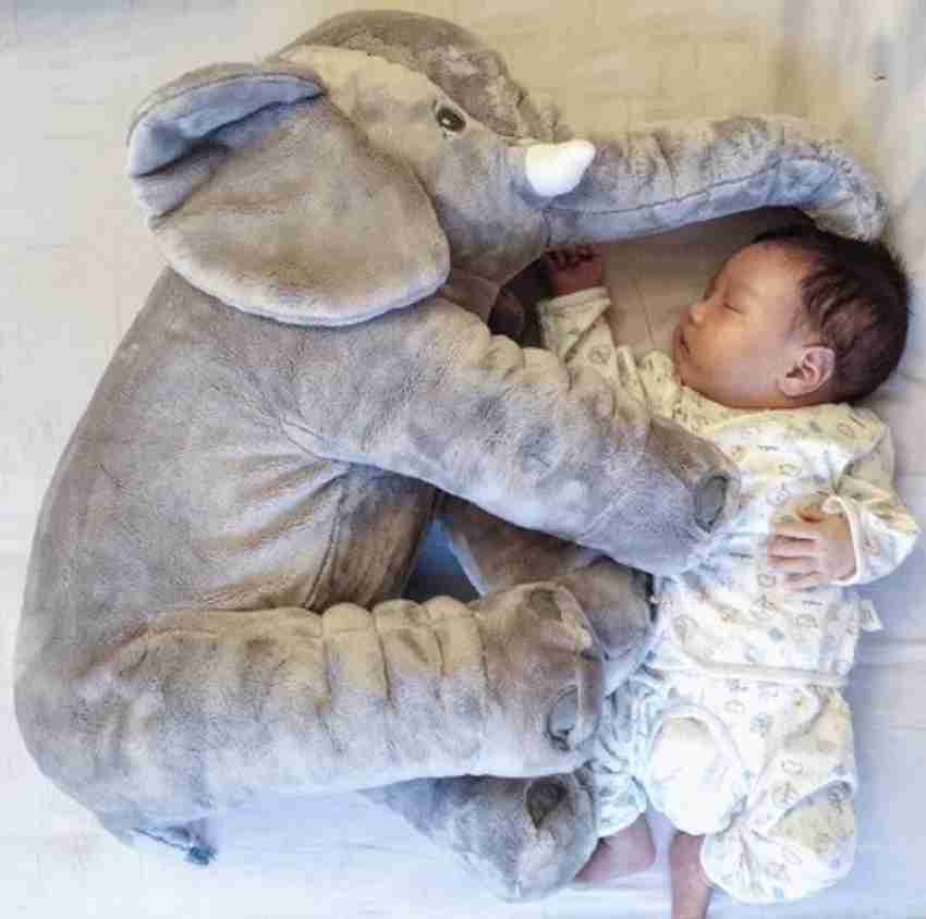 Large plush elephant sleeping pillow online