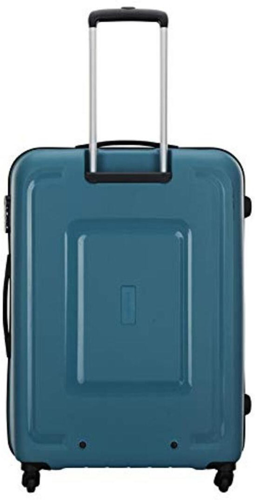 VIP Aristocrat Sera Trolley Number Lock with Anti Theft Zip Size Large 68cm Check in Suitcase 4 Wheels 24 inch Blue Price in India Flipkart