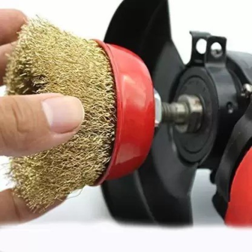 RetailPick Non Twisted Cup Brush for Removing Rust,And for Polishing With  Drill Attachment Wheel Brush Price in India - Buy RetailPick Non Twisted Cup  Brush for Removing Rust,And for Polishing With Drill