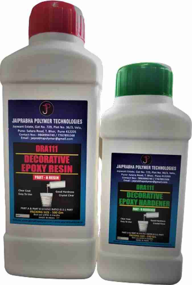 Clear top polymer resin