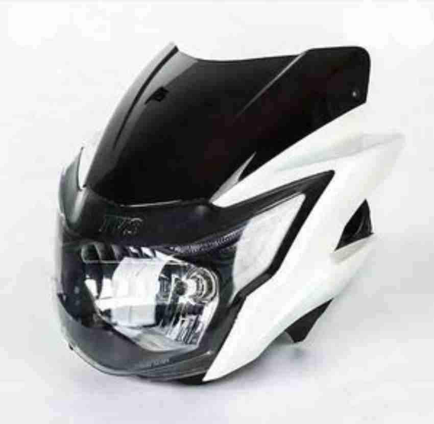 RKE Apache RTR 160 Headlight with visor complete set Bike