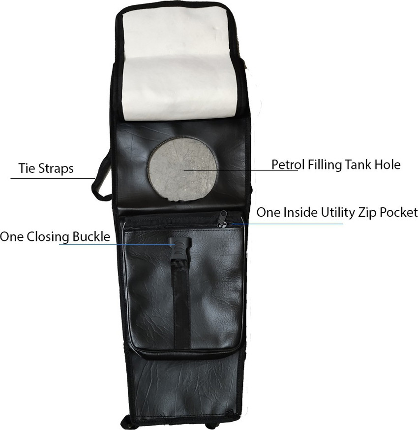 SRK SHOPPERS High Quality Waterproof Bike Tank Bag For TVS Victor