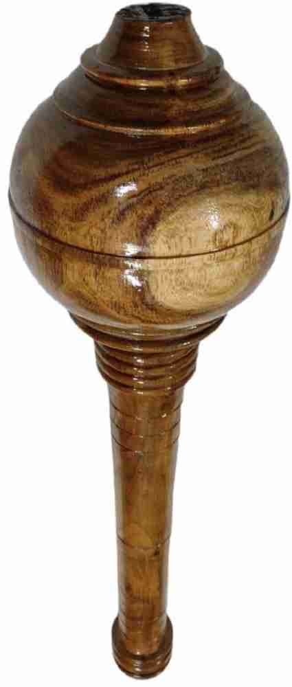 Sriman Sports 5 KG Hanumanji Gada Wood Mugdar Home Clubs Meel