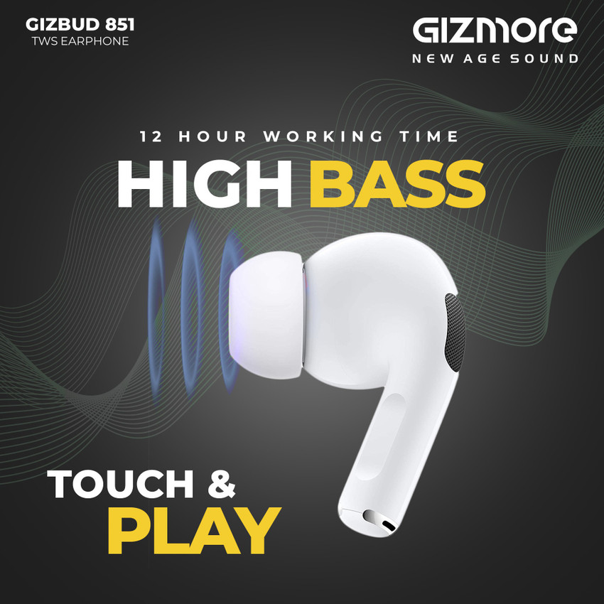 Gizmore bluetooth hotsell earbuds