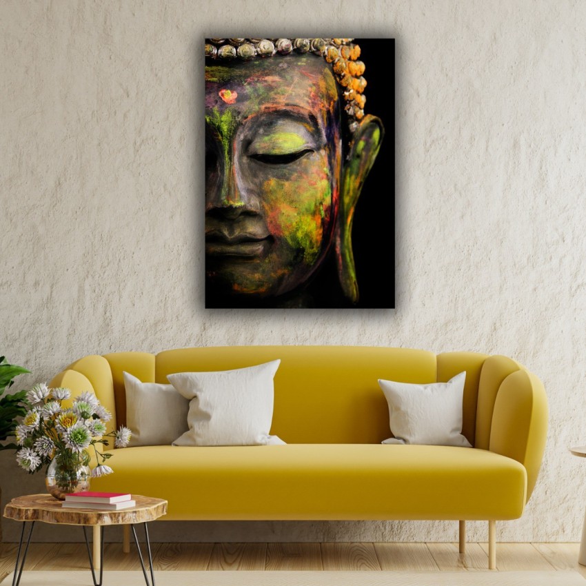 buddha painting for drawing room