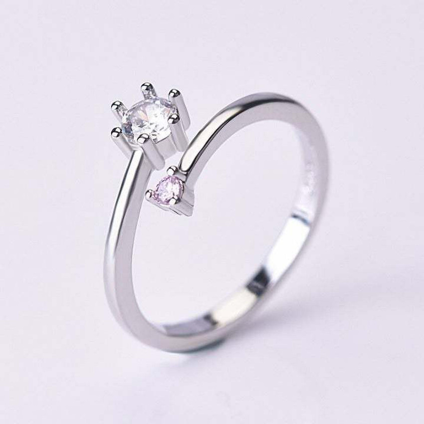 SILVERSHOPE Qings unique style open rings 925 original silver ring for girls Silver Diamond Ring Price in India Buy SILVERSHOPE Qings unique style open rings 925 original silver ring for girls