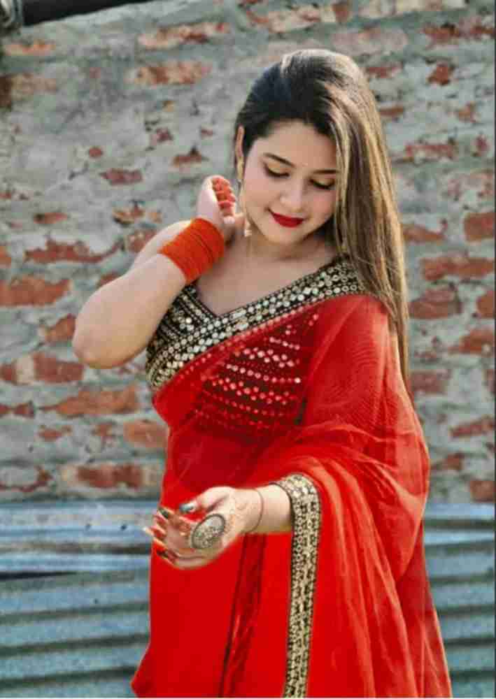 Ladies saree style 2025