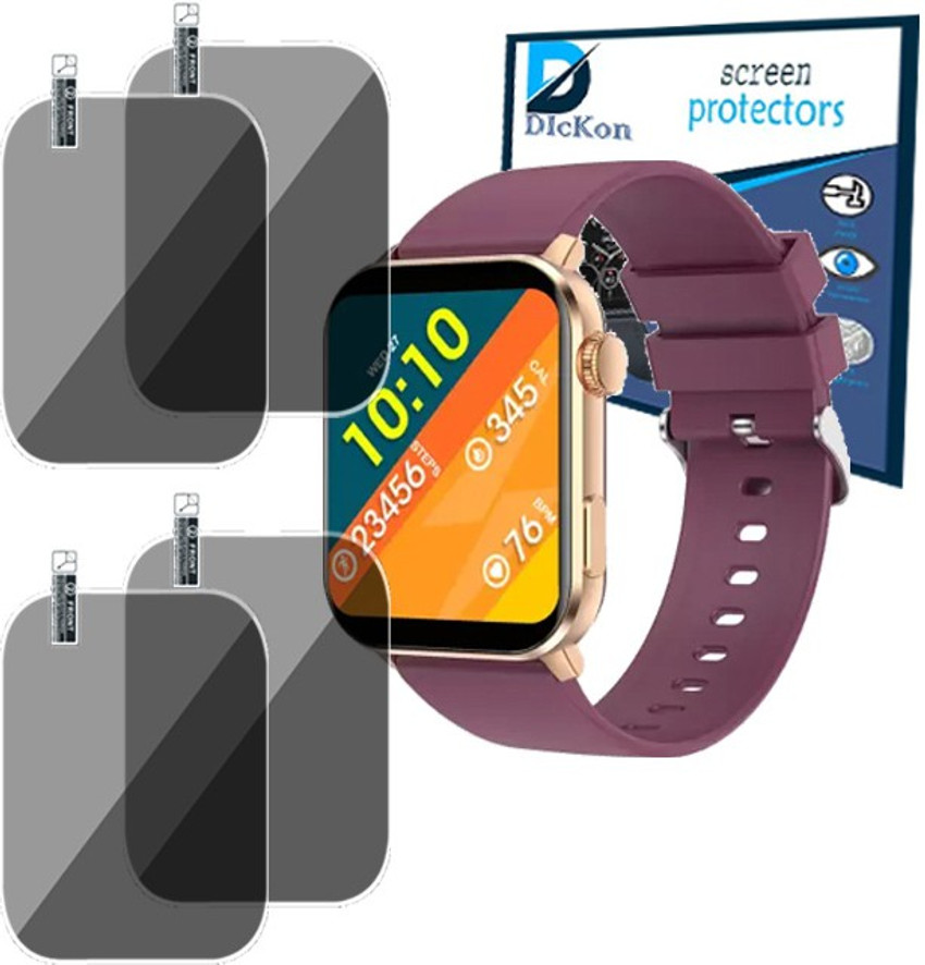 DDICKON Screen Guard for Fire Boltt Ninja Bell Smartwatch