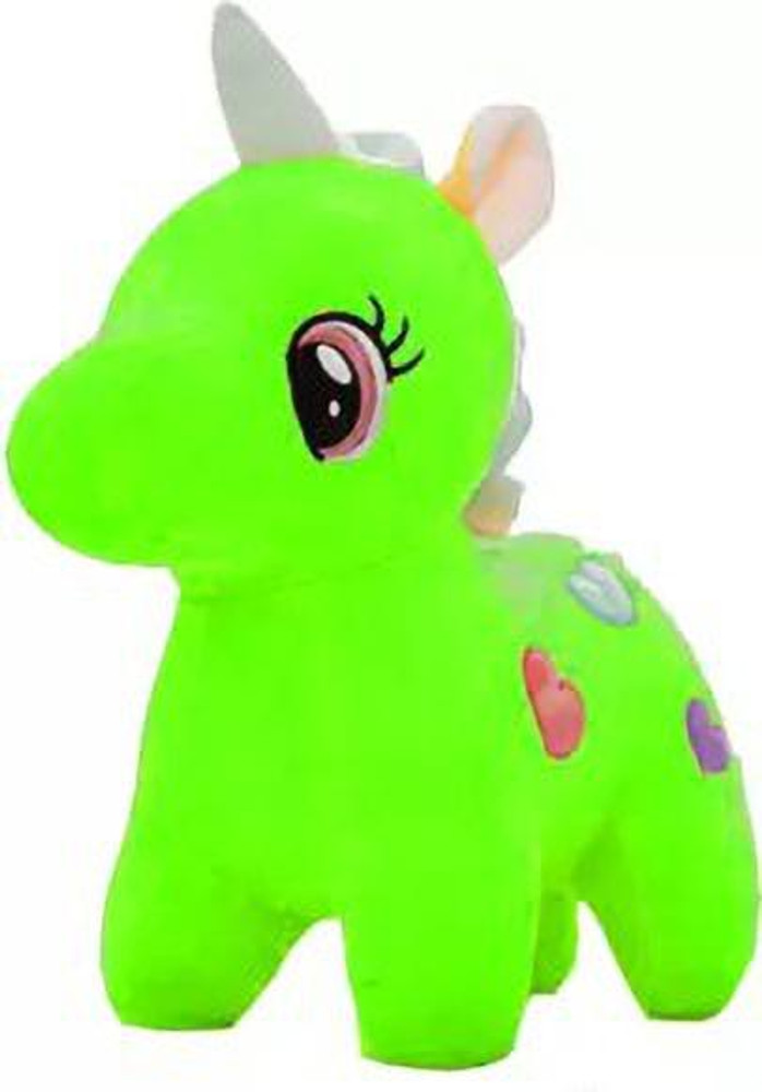QTYPIY Green Unicorn Soft Toy 25CM Cute Plush Kids Animal Toy Green Unicorn 25CM 6 cm Green Unicorn Soft Toy 25CM Cute Plush Kids Animal Toy Green Unicorn 25CM