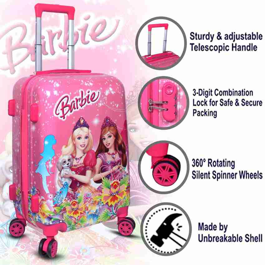 Barbie storage discount case on wheels