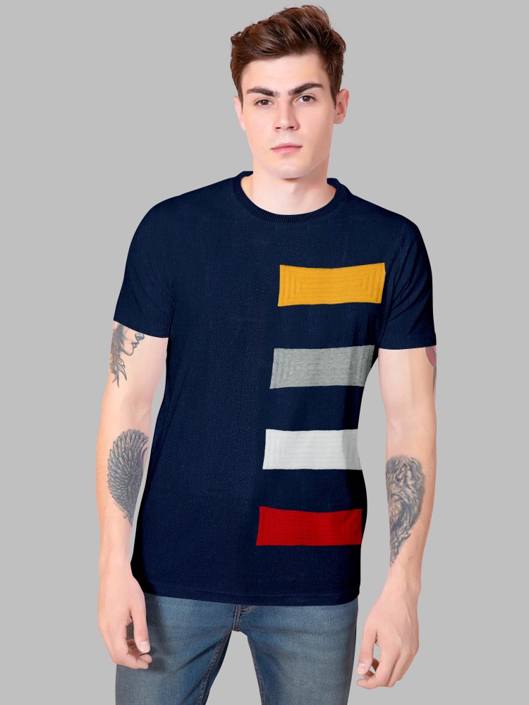 round neck woolen t shirt