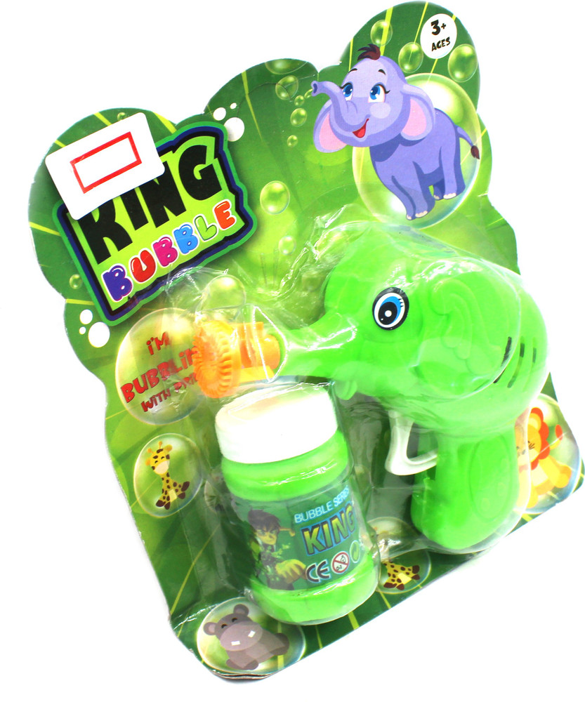 ELEPHANT BUBBLE GUN FOR KIDS / KIDS TOYS BUBBLE GUN TOY BUBBLE MAKER