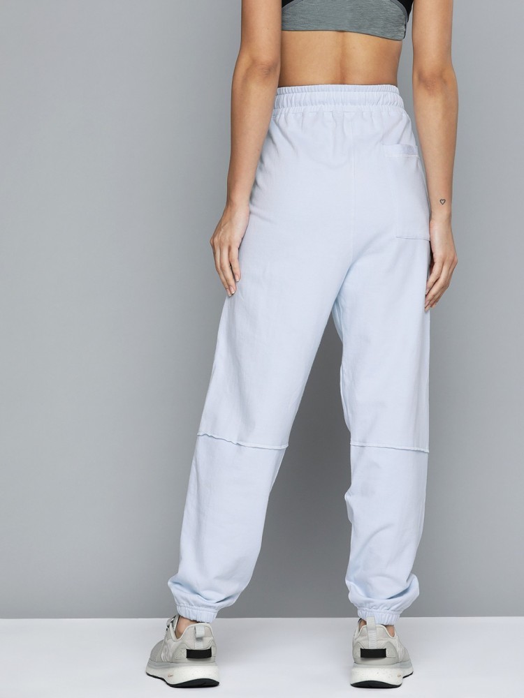 Fitkin Solid Women Blue Track Pants - Buy Fitkin Solid Women Blue Track  Pants Online at Best Prices in India