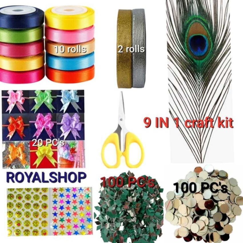 ROYALSHOP ART& CRAFT KIT / DIY CRAFT MATERIAL / CRAFT ITEMS FOR