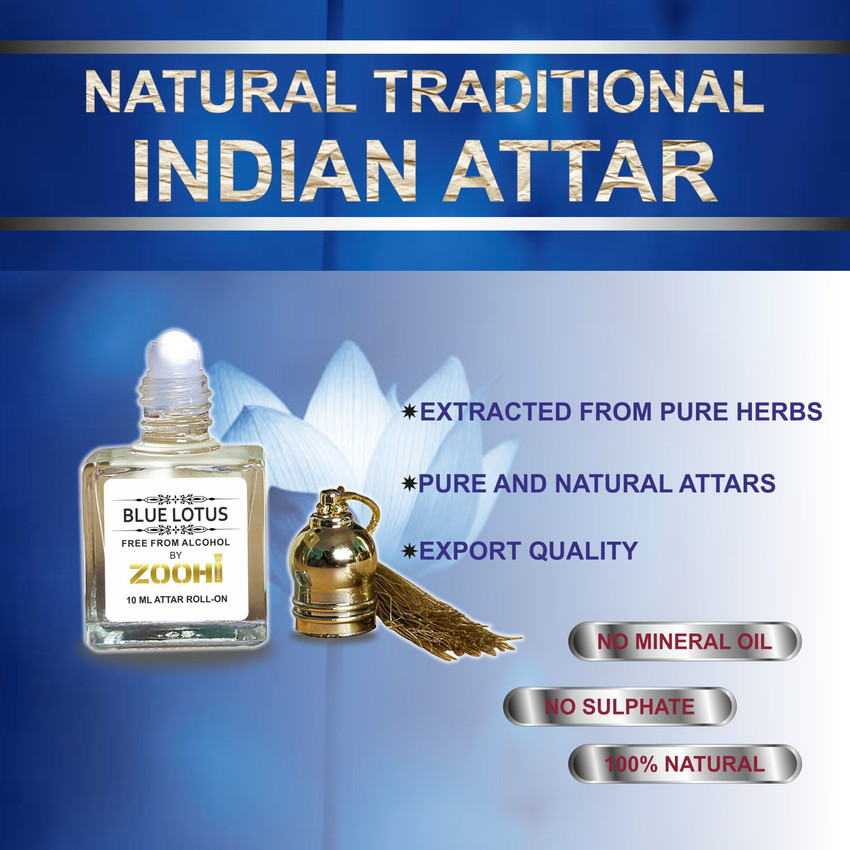 Blue lotus attar discount