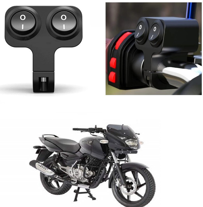 Atoray CNC ON OFF Motorcycle Handlebar 2 Control Switch For Bajaj