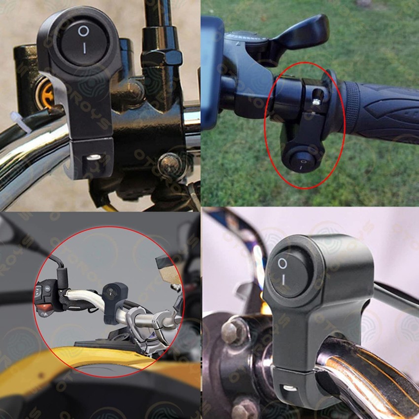 Atoray CNC ON/OFF Motorcycle Handlebar Switch For Honda CBF