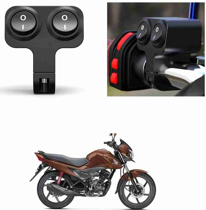 Atoray CNC ON OFF Motorcycle Handlebar 2 Control Switch For Honada
