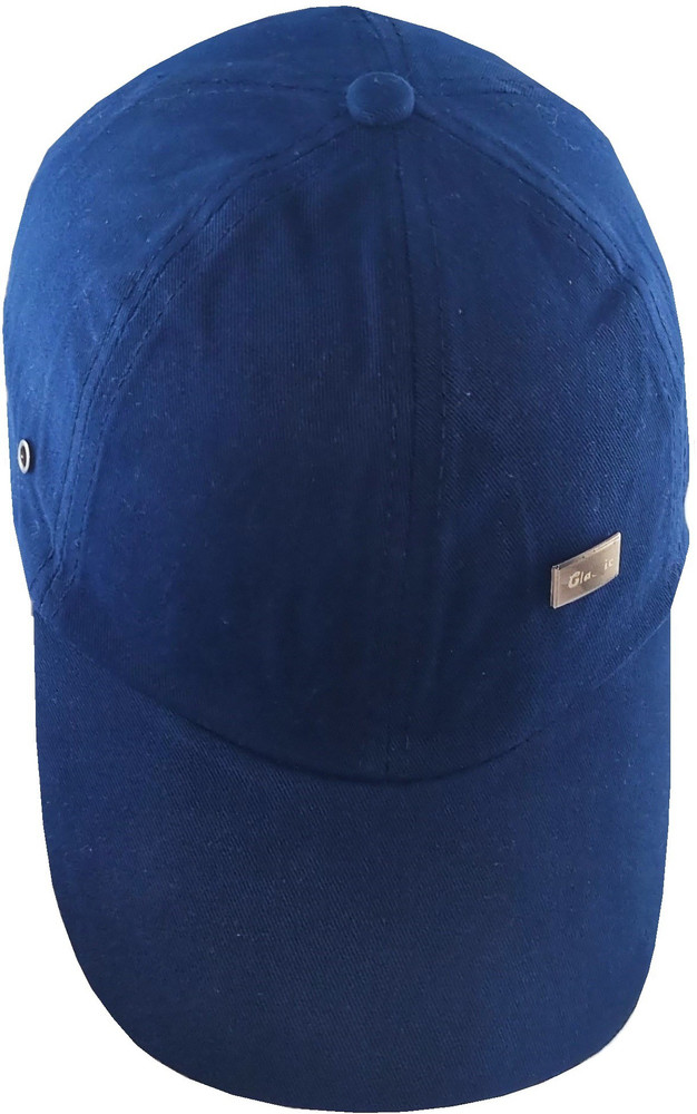 Plain navy discount blue cap