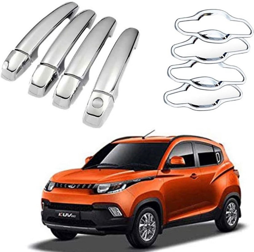 SNTP Exterior Chrome Accessories Combo Kit for Mahindra KUV 100