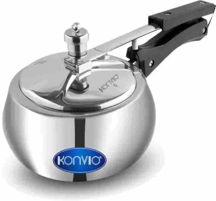 KONVIO Kitchen King Heavy Duty 2 L Pressure Cooker Price in India