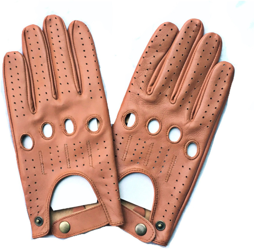 Aim Emporium Genuine Leather Gloves Car Driving Riding Motorcycle