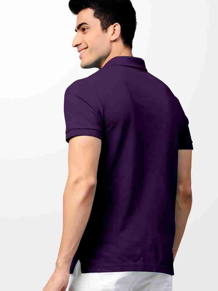 Purple color store polo t shirt