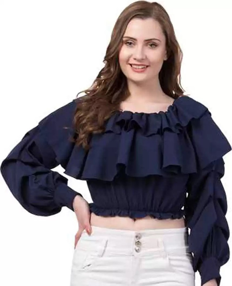 Ruffle top flipkart new arrivals