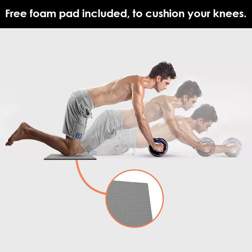 Rapidotzz Ab Roller Wheel Full Body Abs Tummy Cardio Workout