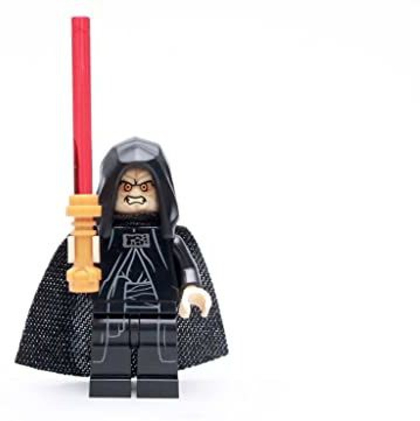 LEGO Star Wars Emperor Palpatine with Red Lightsaber and Open