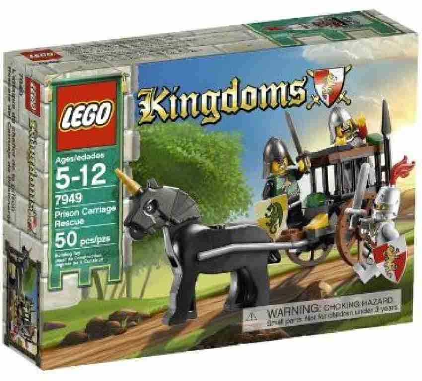 Lego kingdoms outlet prison carriage rescue