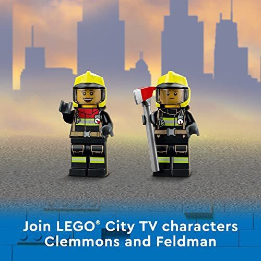 LEGO City Fire Brigade 60321 Building Kit; Multi-Model Playset
