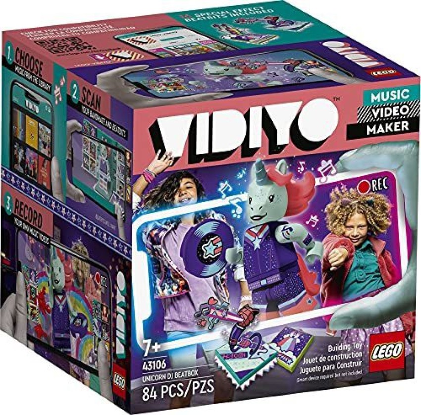 LEGO VIDIYO Unicorn DJ Beatbox 43106 Building Kit with Minifigure; Creative  Kids Will - VIDIYO Unicorn DJ Beatbox 43106 Building Kit with Minifigure;  Creative Kids Will . Buy Building Sets toys in