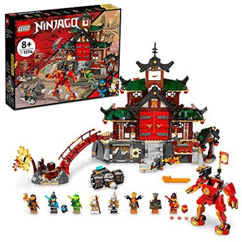 LEGO NINJAGO Ninja Dojo Temple 71767 Ninja Playset for Ages 8
