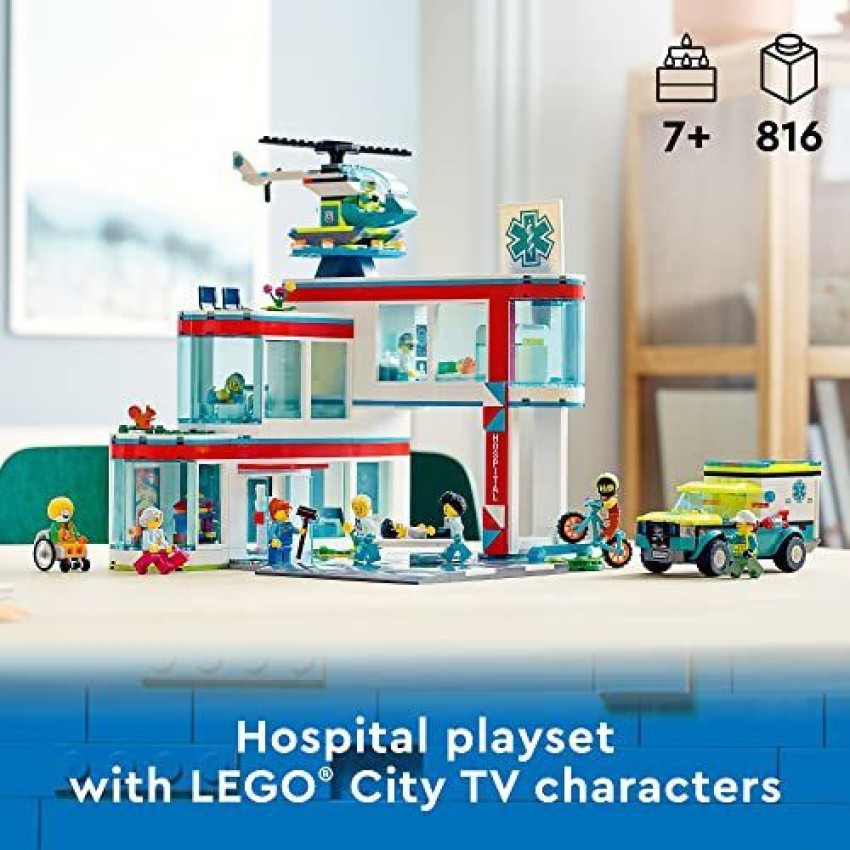 Lego city hospital 60204 building online kit