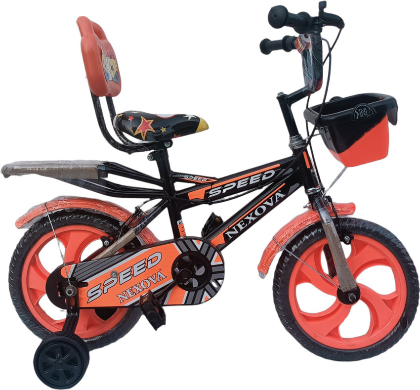 LITTLE WHEELZ KIDS ZONE BICYCLE 14 T K 30 VARIENT ORANGE FOR 2