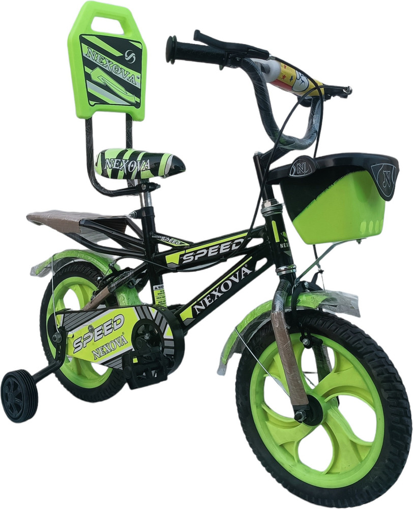 LITTLE WHEELZ KIDS ZONE BICYCLE 14 T K 30 VARIENT GREEN FOR 2 TO