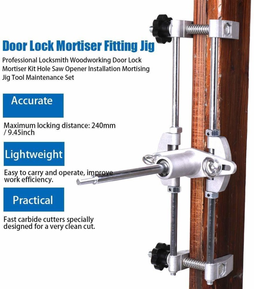 maf Door Lock Hole Opener Kit for Installing Doors Lock MAF Lock Mortiser  Kit for Wooden Doors Price in India - Buy maf Door Lock Hole Opener Kit for  Installing Doors Lock