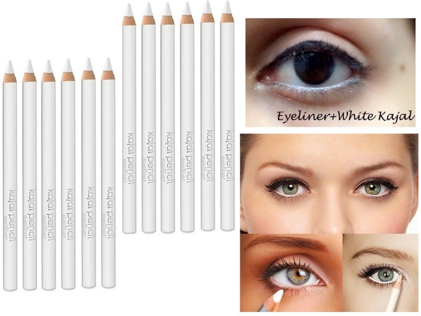 MYEONG WHITE PENCIL LINER AND KAJAL FOR ALL TYPE EYE SKIN TONE