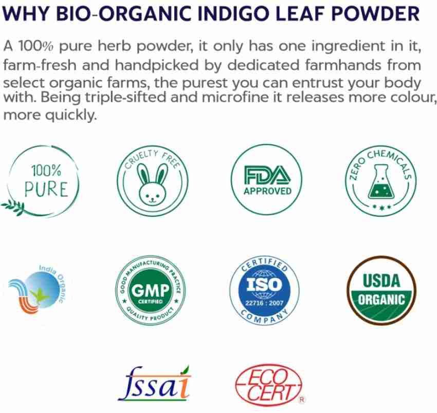 Certified Organic Indigo Powder
