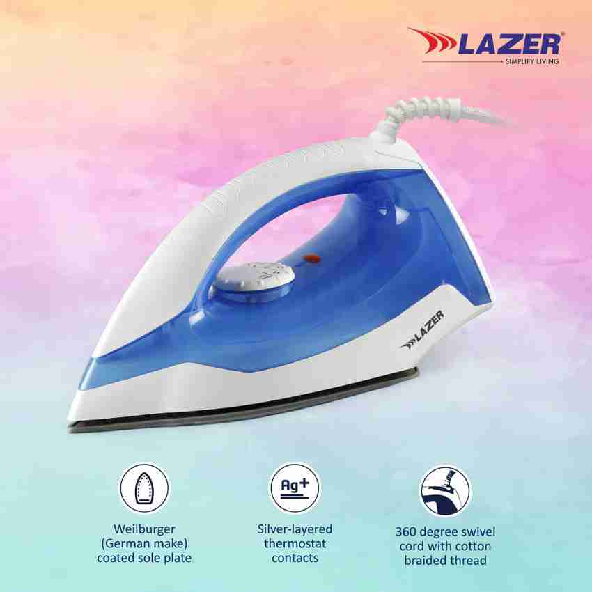 Lazer steam iron price new arrivals