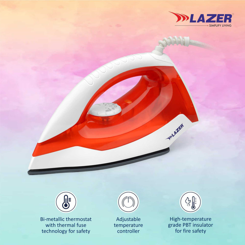 Lazer steam iron hot sale price