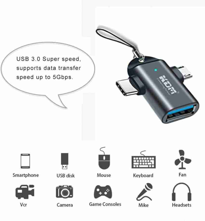 ADAPTADOR USB (H)A MICRO USB (M) – Electro Gamer