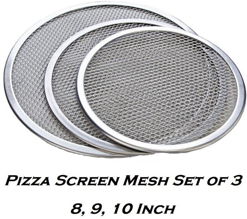 Mesh outlet pizza tray