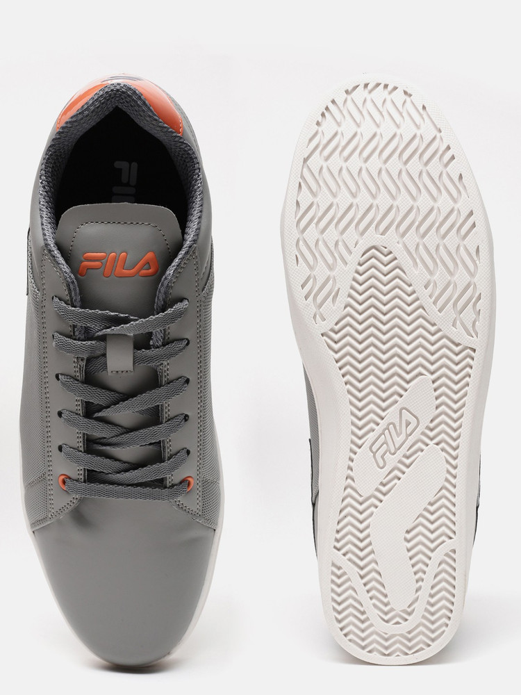 Fila grey sneakers hotsell