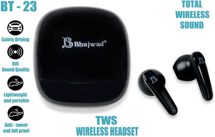 MORAVLA Bhajwad BS 23 Wireless Earbuds Music Time 25 H. Bluetooth