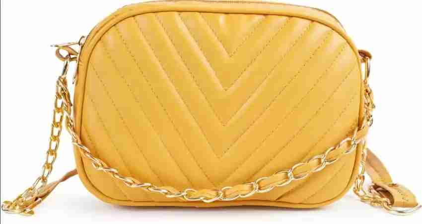 Hercraft Yellow Sling Bag Handbags Handbags for girls handbags