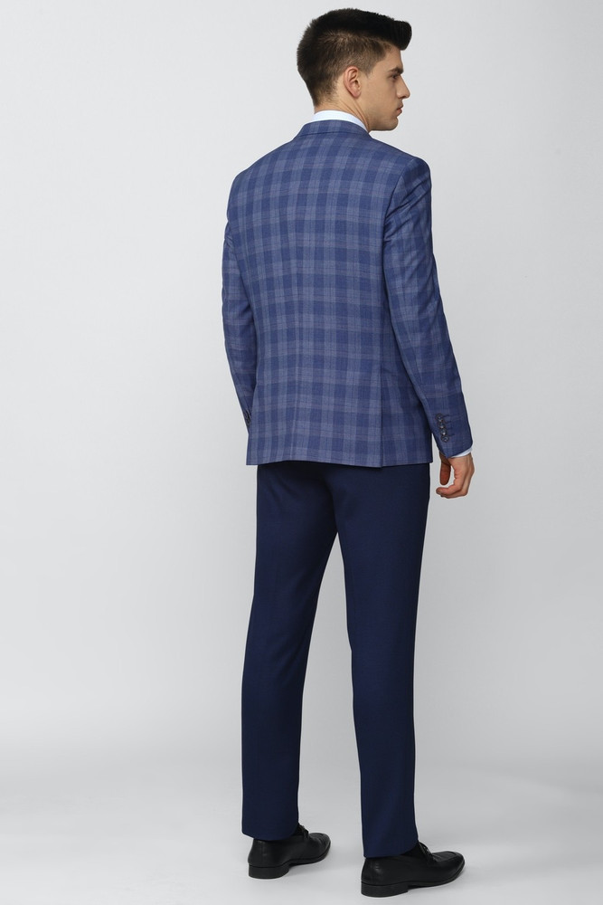 VAN HEUSEN Single Breasted 2 button Checkered Men Suit Buy VAN HEUSEN Single Breasted 2 button Checkered Men Suit Online at Best Prices in India Flipkart