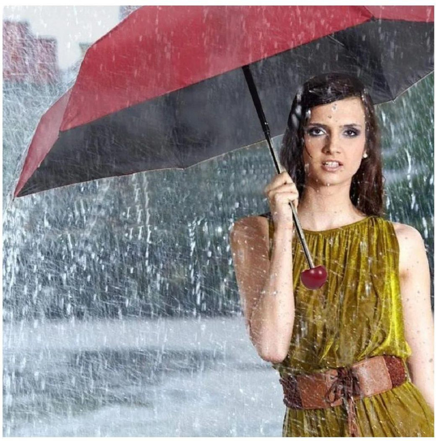 FreshDcart Mini Umbrella Tablet umbrella with Cute Capsule Case For Rain Umbrella