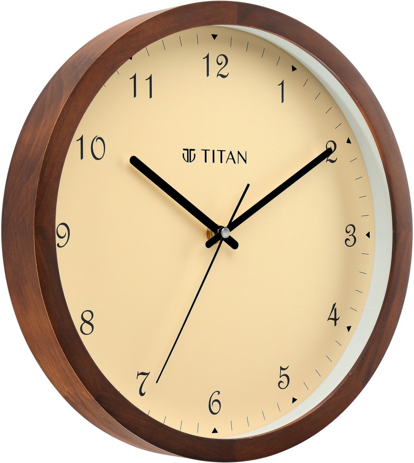 Titan wall 2024 clock flipkart